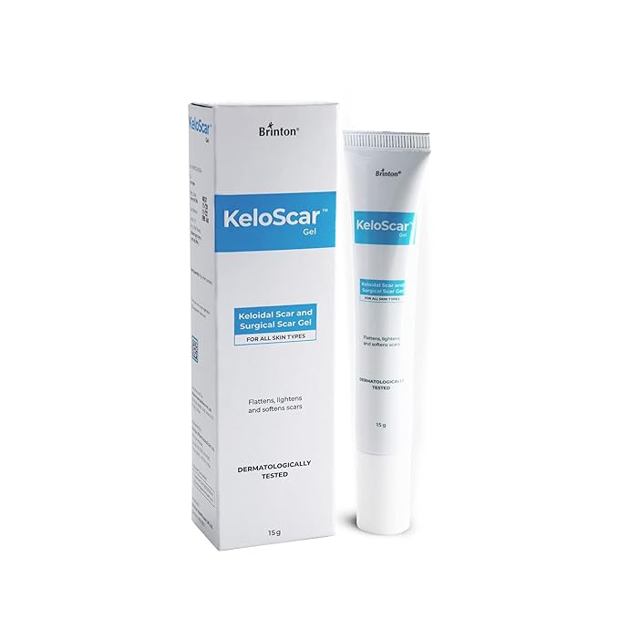 Brinton KeloScar Gel | Lightens & Softens Scars | Protects Skin, Retains Skin Moisture, Stimulates Skin Regeneration
