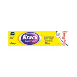 Front view of Krack Cream gm packaging