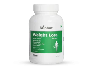 Brinton Weight Loss with Green Coffee, Garcinia, Green Tea, Black Pepper | Helps Burn Fat, Enhances Metabolism | For Men & Women