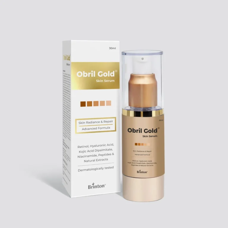 Brinton oBril Gold Skin Serum | For Hyperpigmentation, Dark Spot Removal, Tan & Acne Marks