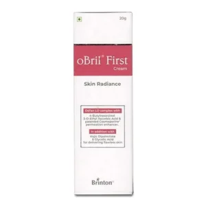 Brinton oBril First Skin Lightening Cream | For Even Skin Tone I Reduces Dark Spots & Tanning