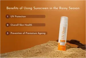 Can we use sunscreen in the rainy season?