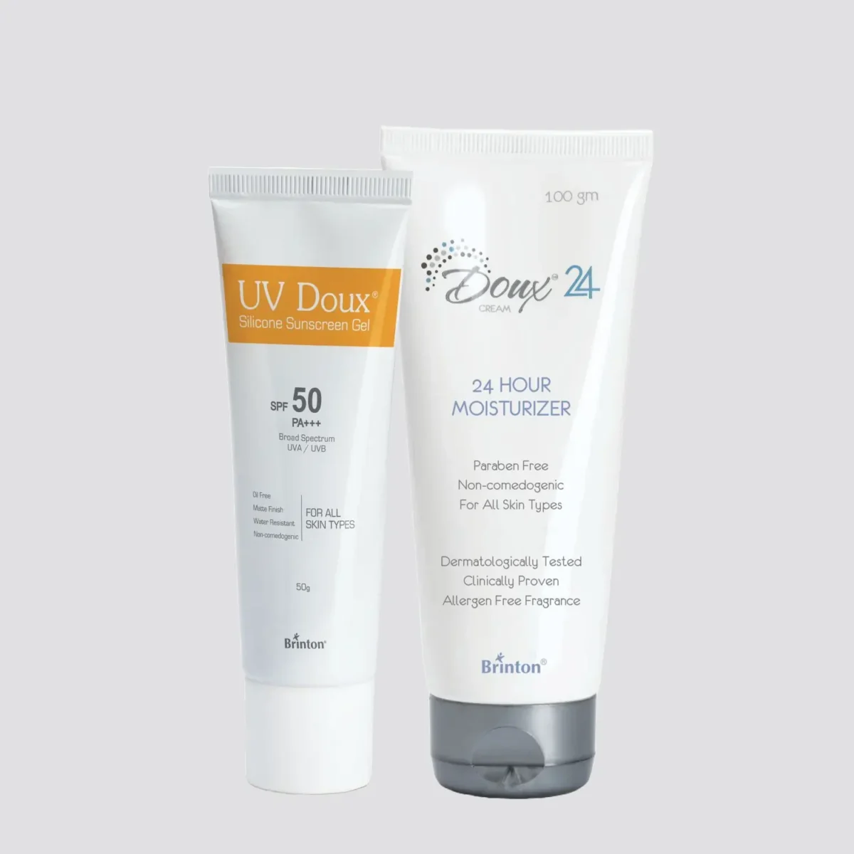 uv doux sunscreen doux24 combo